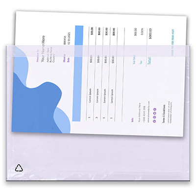 100 x A4 Plain Document Enclosed Wallets 230mm x 330mm